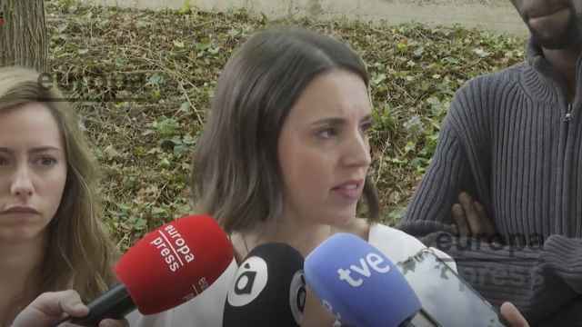La secretaria política de Podemos y candidata a las elecciones europeas, Irene Montero