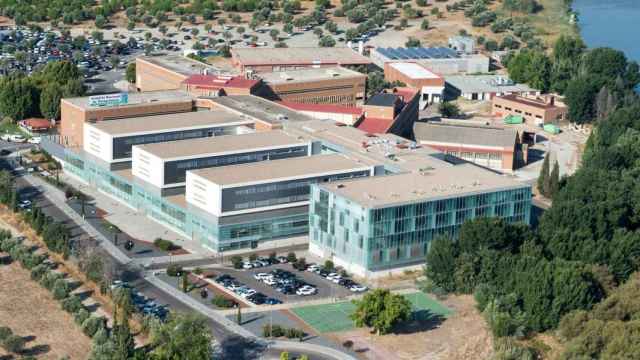 Vista aérea del Hospital Nacional de Parapléjicos, en Toledo.