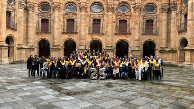 Encuentro récord de exalumnos en la Universidad Pontificia de Salamanca con la séptima promoción de Periodismo