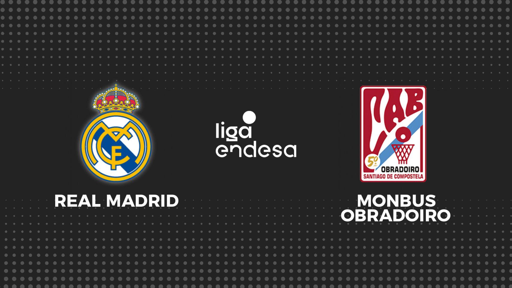 Real Madrid - Obradoiro, Liga Endesa en directo