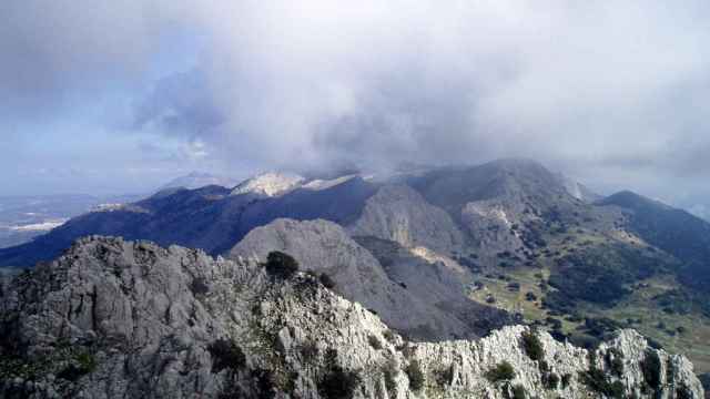 Vista de Peña Negra, en Antequera.