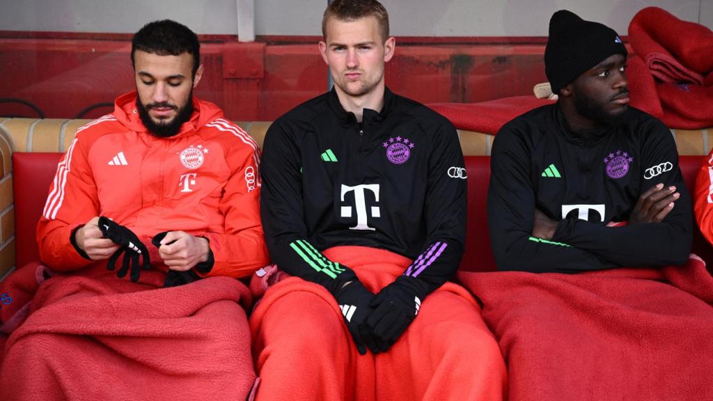De Ligt, en el banquillo del Bayern Múnich