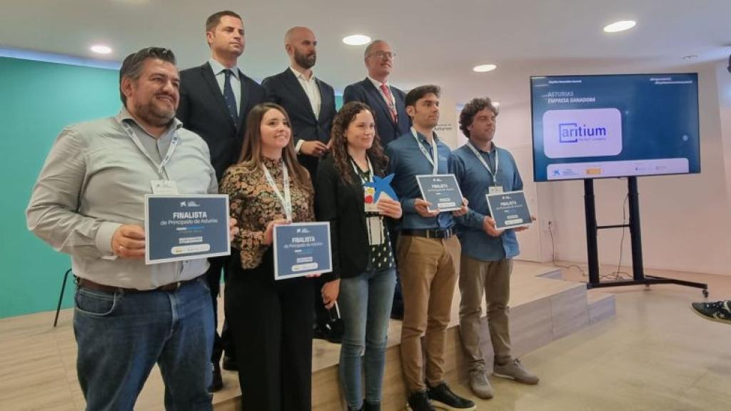 Premio Emprende XXI en Asturias, concedido este año a Aritium Technologies como la empresa más innovadora.