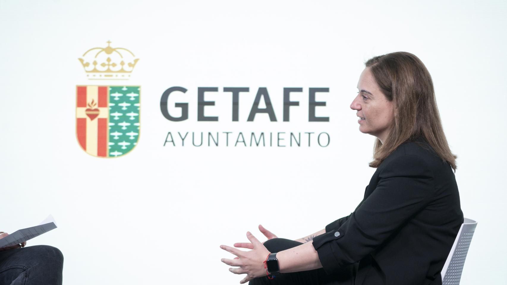 Sara Hernández, alcaldesa de Getafe.