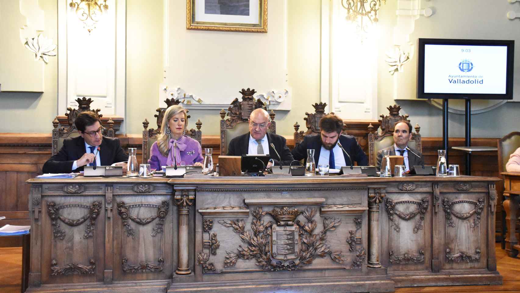 Pleno del mes de abril del Ayuntamiento de Valladolid