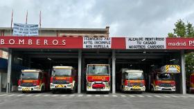 Parque 5º de los bomberos de Madrid, en el Matadero de Legazpi.