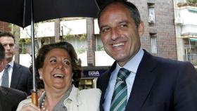 Ríta Barberá y Francisco Camps, en una imagen de archivo. Efe