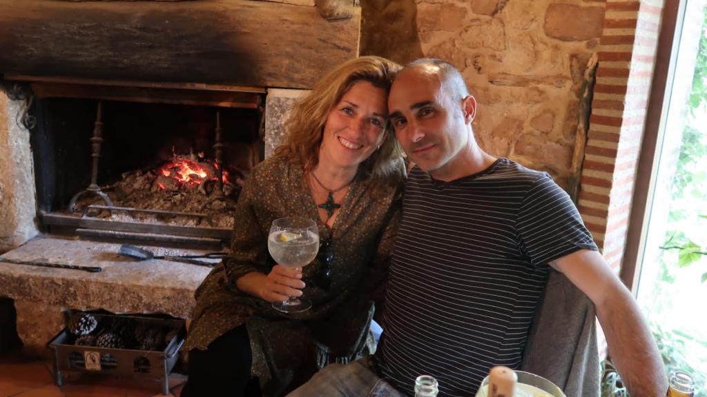 Inmaculada y, su marido, Federico Iglesias, los dueños del hotel