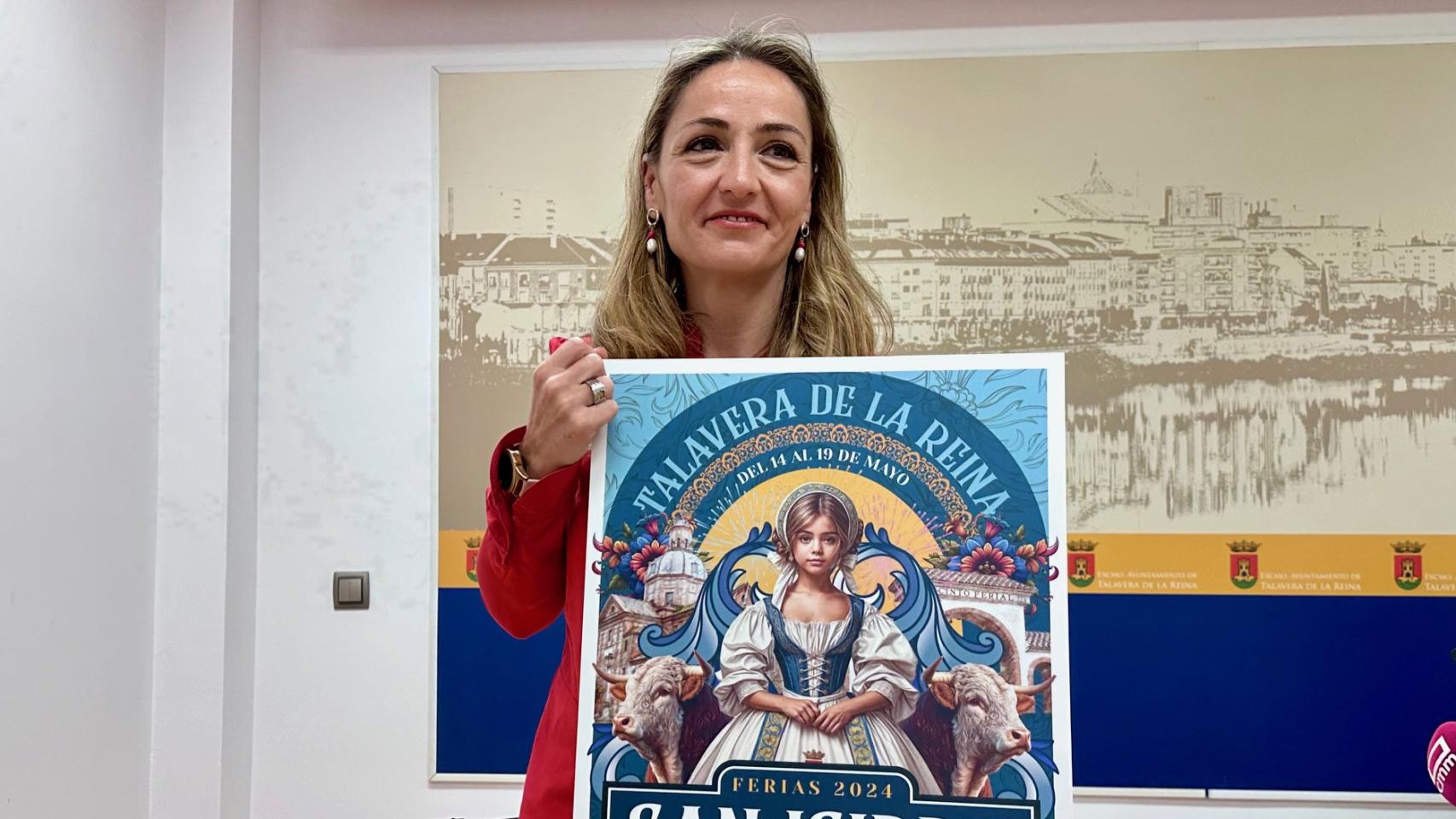 María Pilar Guerrero,  concejal de Festejos de Talavera de la Reina.