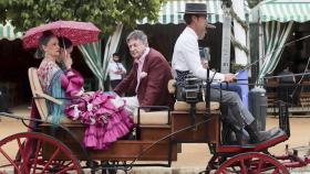 Escena del último día la Feria de Abril de Sevilla.