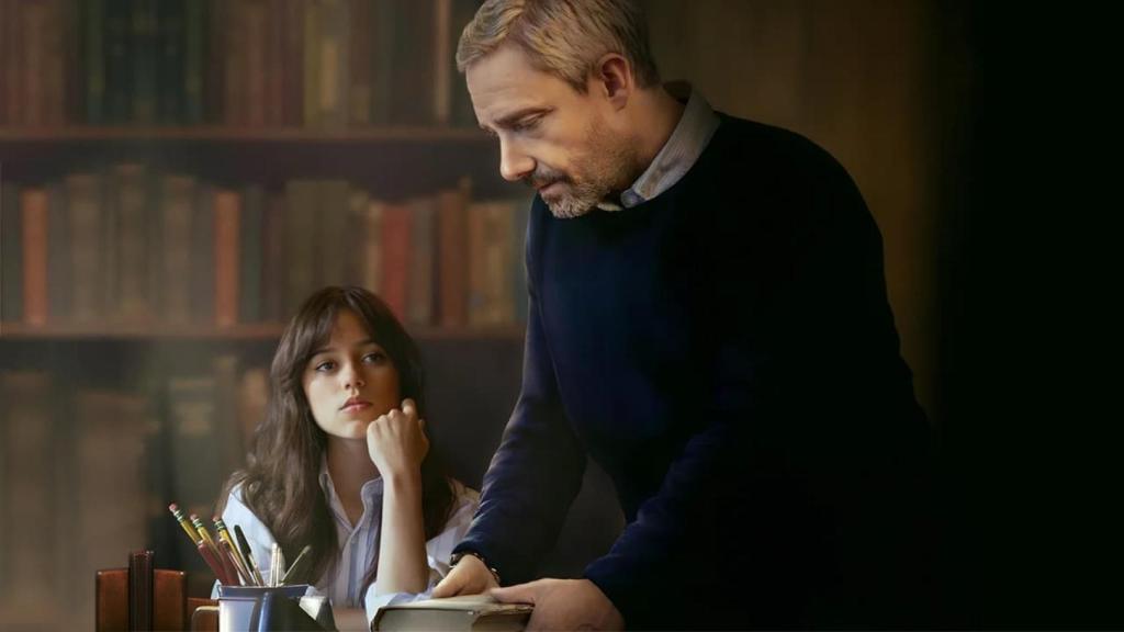 Martin Freeman defiende la diferencia de edad entre su personaje y el de Jenna Ortega en 'Miller's Girl'