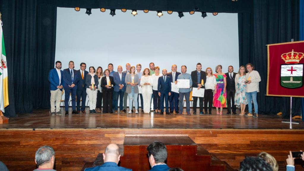 Imagen de la entrega de los Premios Vive Villamuriel del año pasado