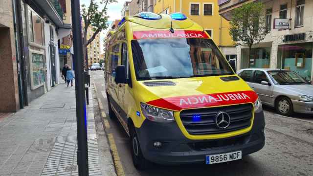 Imagen de archivo de una ambulancia del 112 en Zamora