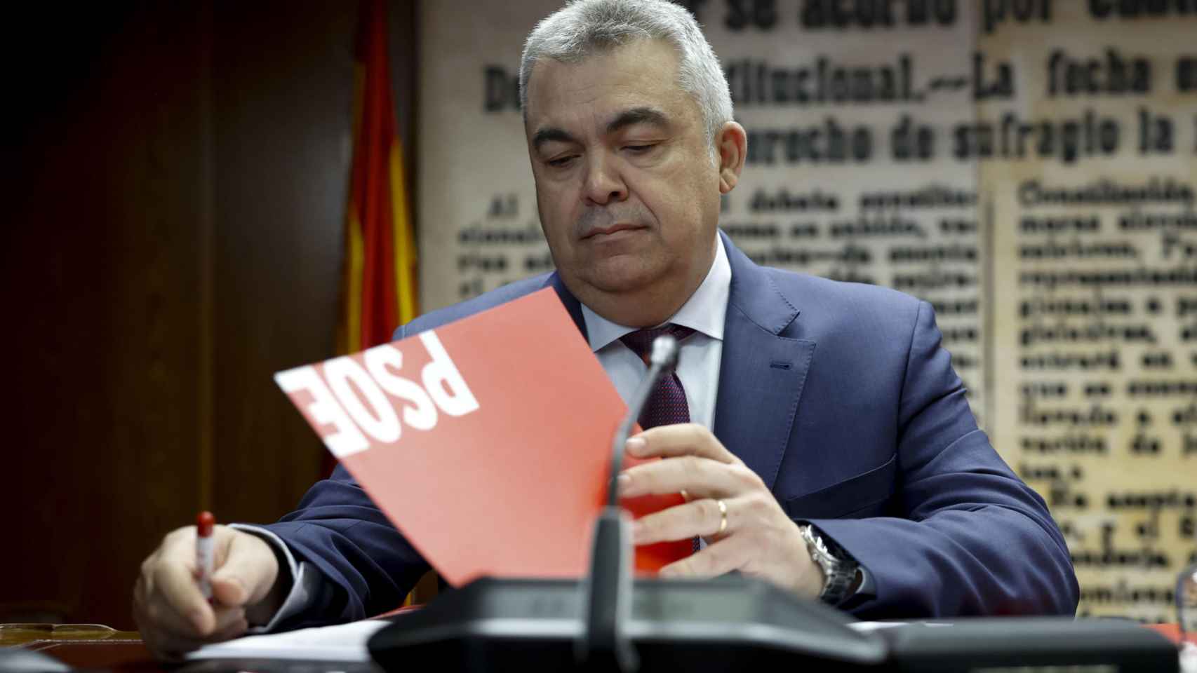 Santos Cerdán dice que el PSOE no expulsó a Koldo y desliza que causó baja  por no pagar las cuotas 