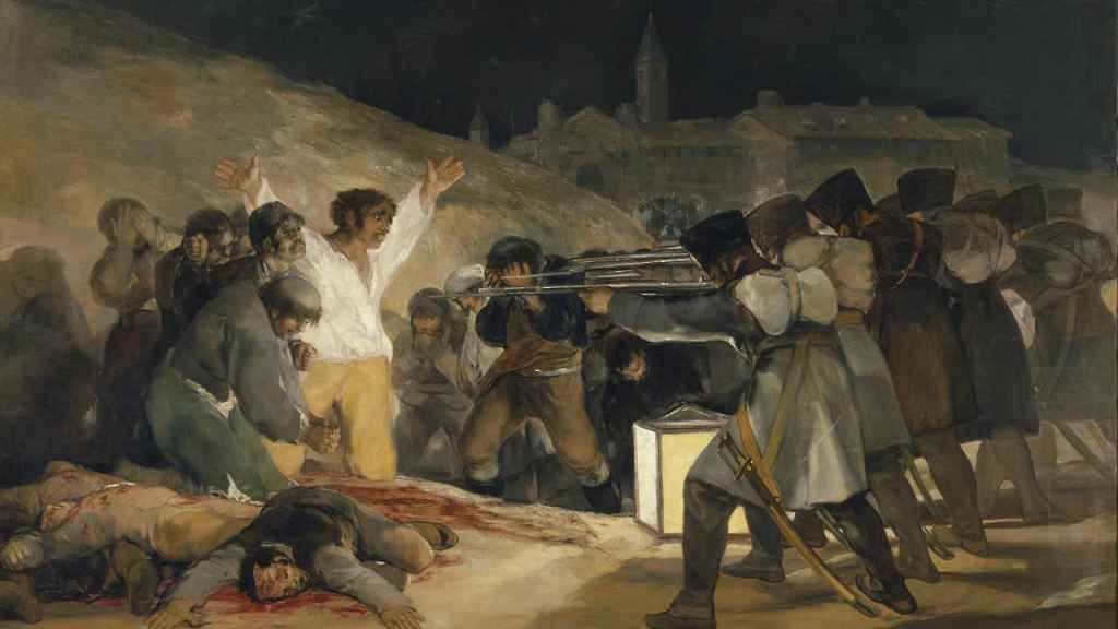 Los fusilamientos del 3 de mayo de 1808 según el pincel de Francisco de Goya.