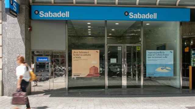 Una oficina de Banco Sabadell.