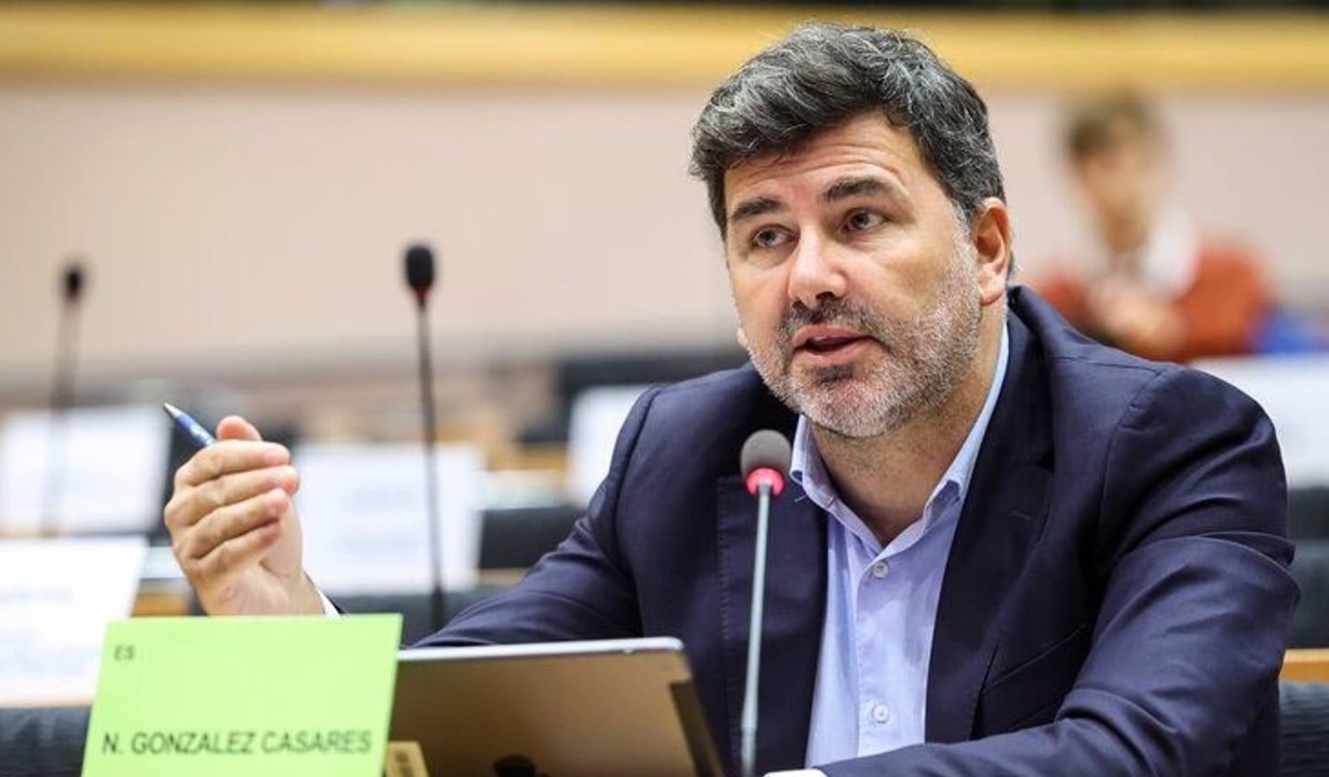 El eurodiputado gallego del PSdeG Nicolás González Casares.