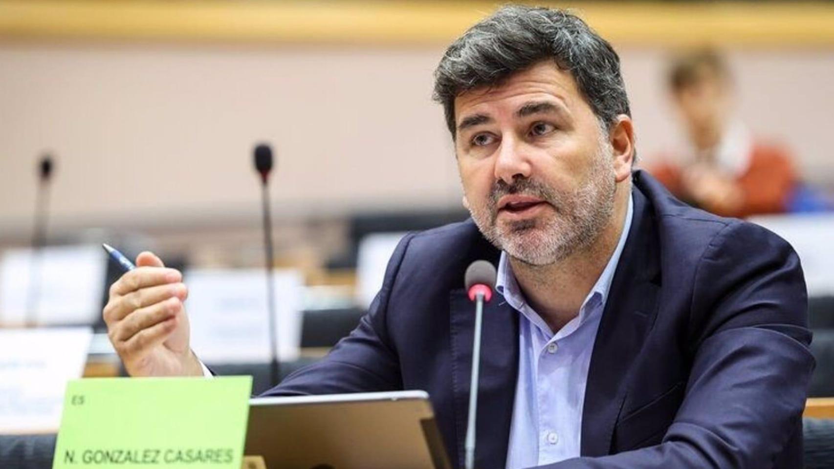 El eurodiputado gallego del PSdeG Nicolás González Casares.