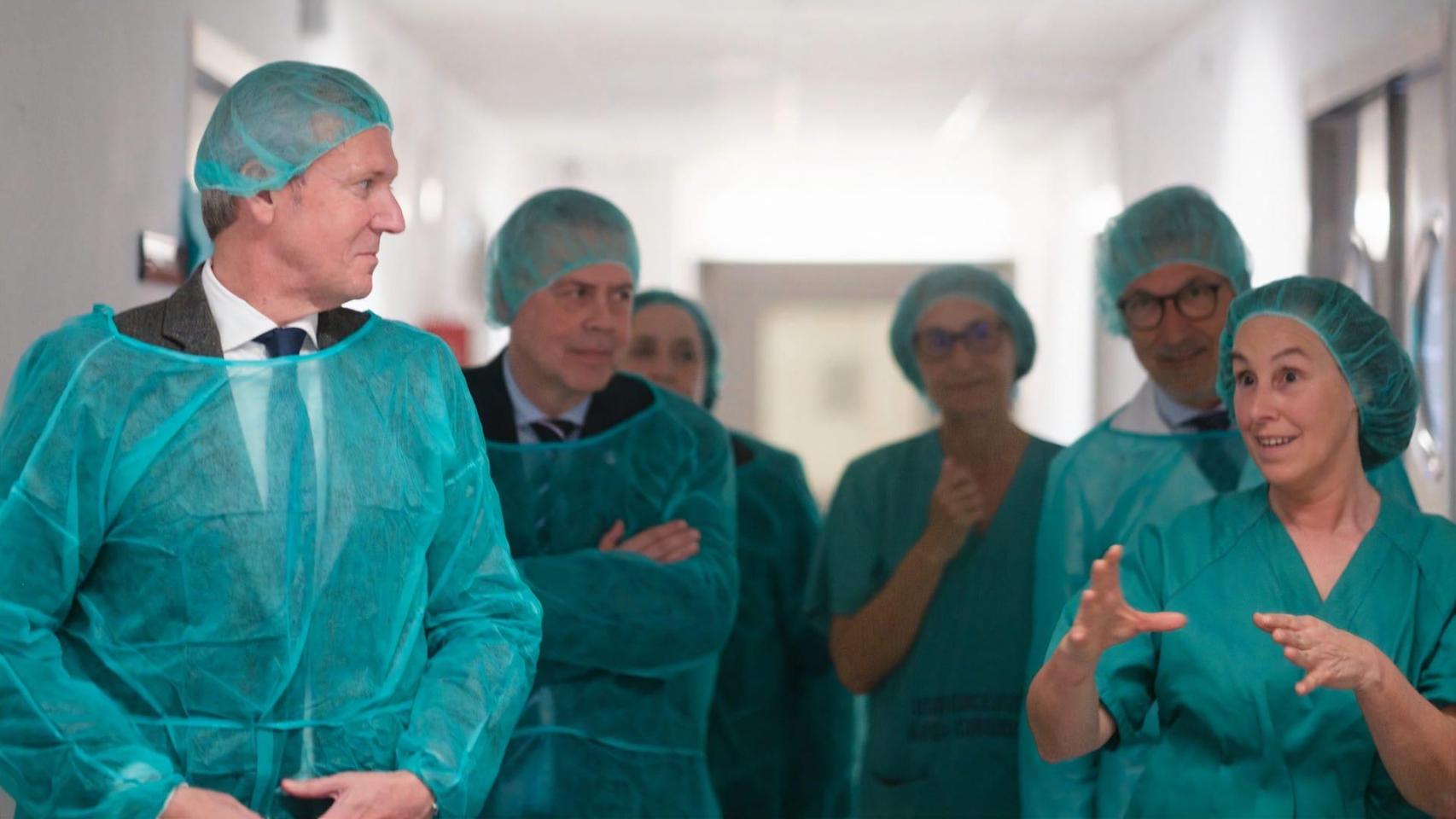 Rueda de visita en el Hospital Materno Infantil Teresa Herrera