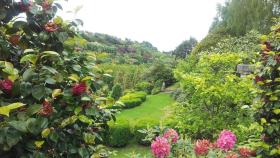 Imagen del jardín asturiano más impresionante, bonito y grande de Europa.