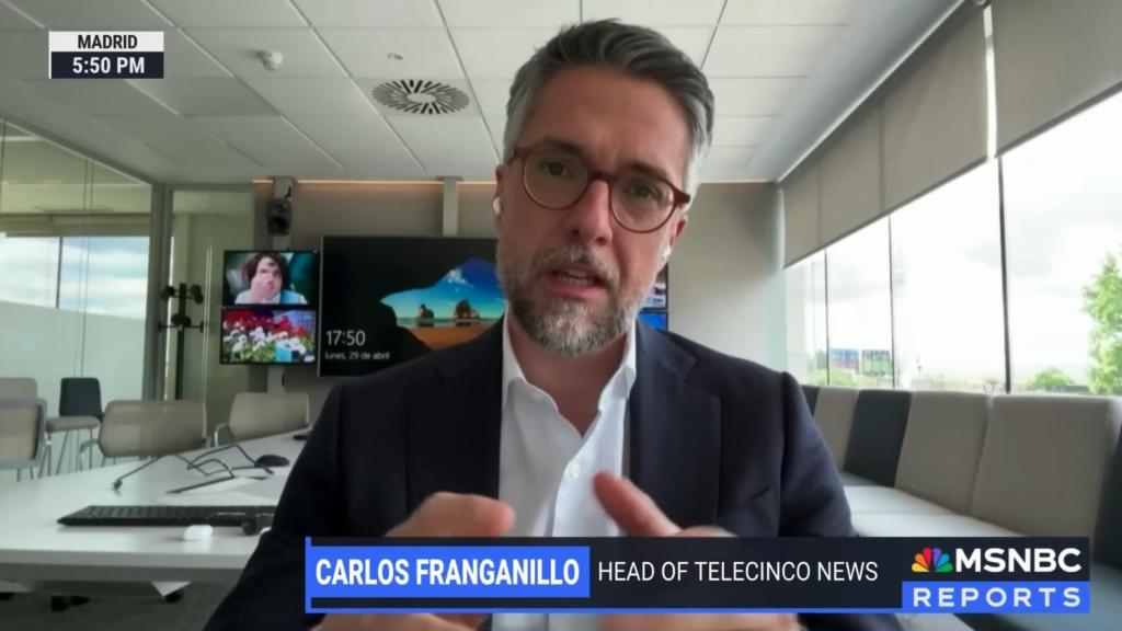 Carlos Franganillo en 'José Díaz-Balart Reports'.