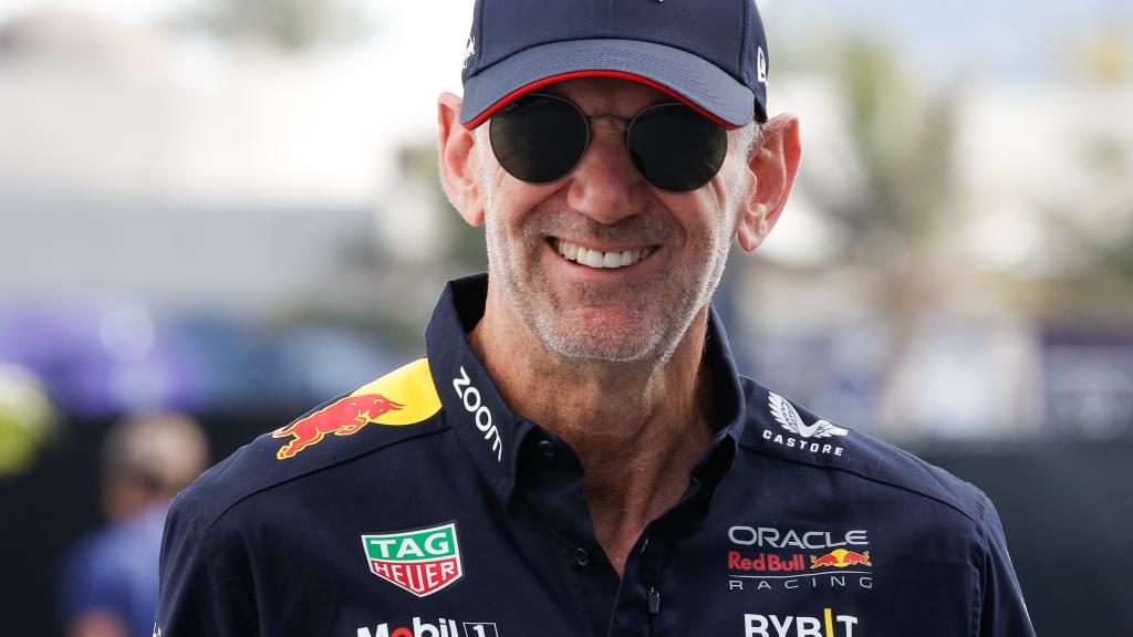 Adrian Newey, durante un Gran Premio de Fórmula 1