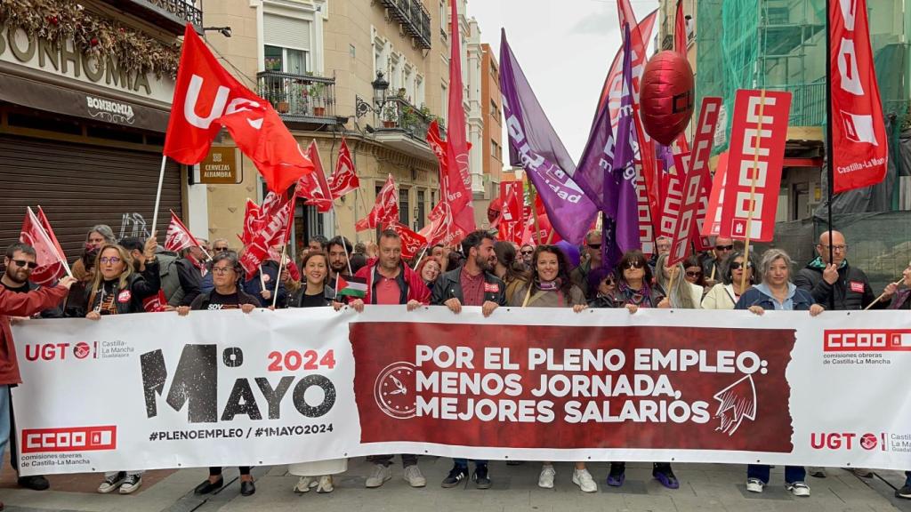 Manifestación en Guadalajara.