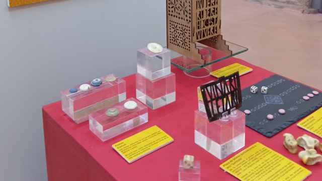 Exposición en la villa romana La Olmeda