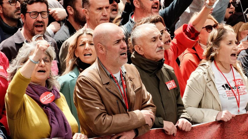 La manifestación por el Primero de Mayo, en imágenes