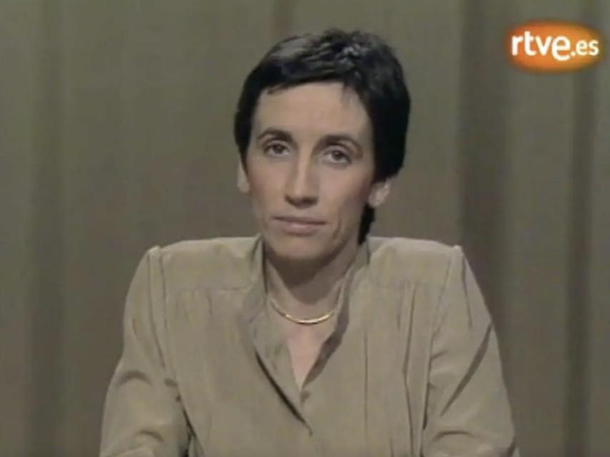 Victoria Prego, en su primera etapa en RTVE.