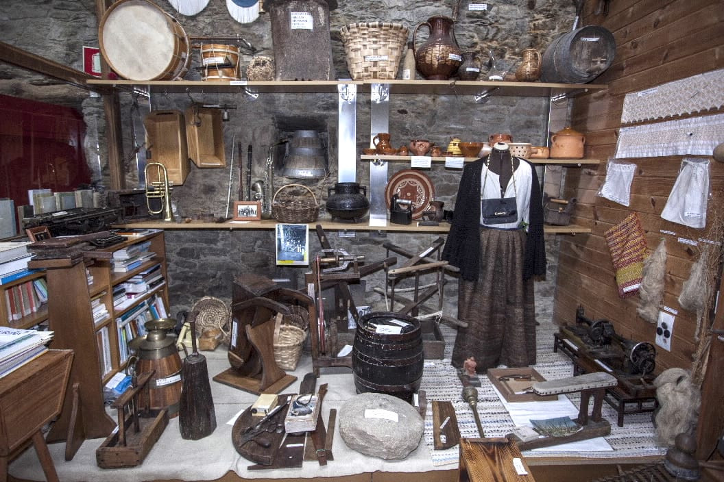 Museo etnográfico Xosé Neira Vilas en Vila de Cruces. Foto. Turismo Rías Baixas