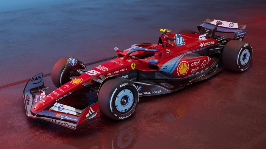 Así lucirá el Ferrari SF-24 en el Gran Premio de Miami de Fórmula 1.