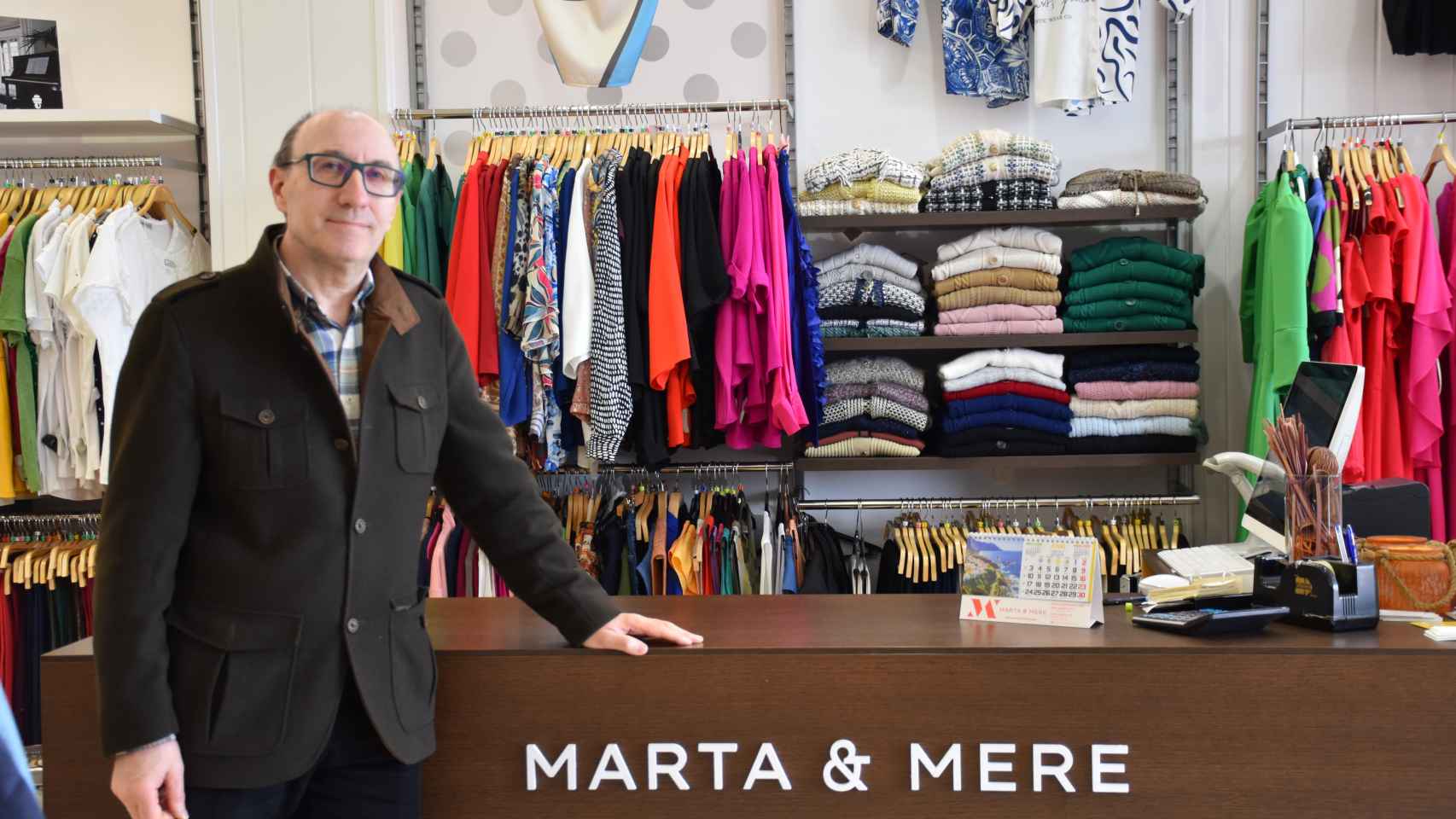 Jesús Herreras Revuelta, gerente de la empresa de moda Marta & Mere