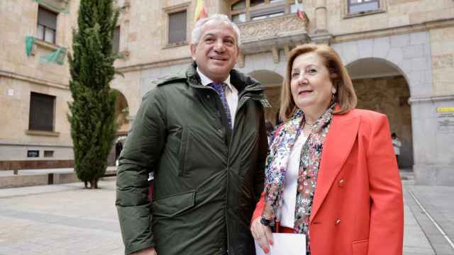 Nicanor Sen acude a la toma de posesión de Rosa López como subdelegada del Gobierno en Salamanca