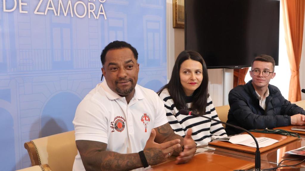 Presentación del evento de capoeria en Zamora