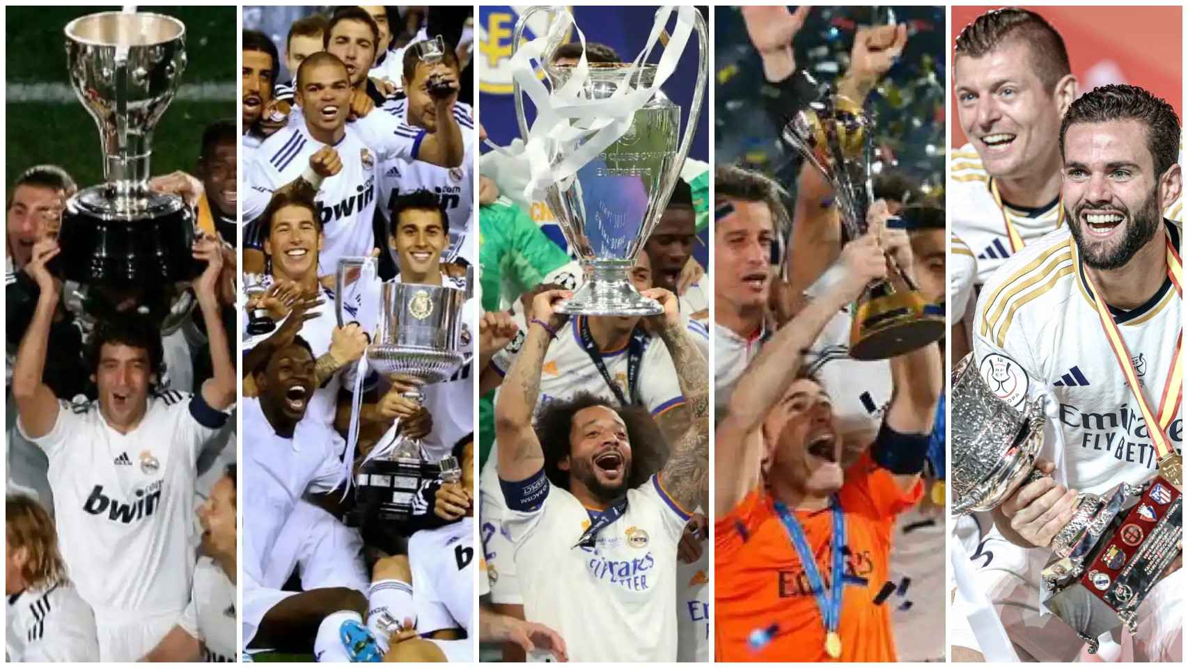 Todos los títulos del Real Madrid en los últimos 20 años