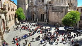 'X' gigante en Toledo.