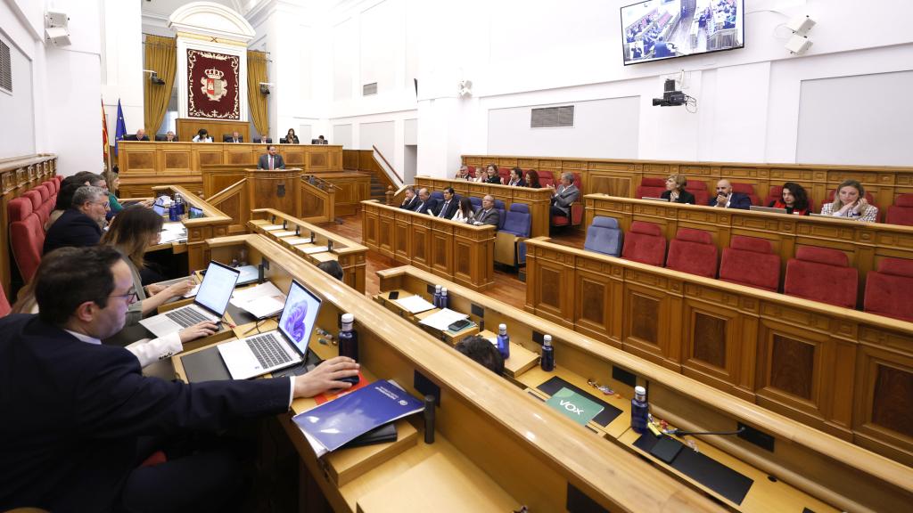 Pleno de las Cortes de Castilla-La Mancha. Foto: Cortes CLM.