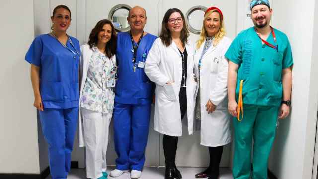 Profesionales del Hospital Materno Infantil de Málaga