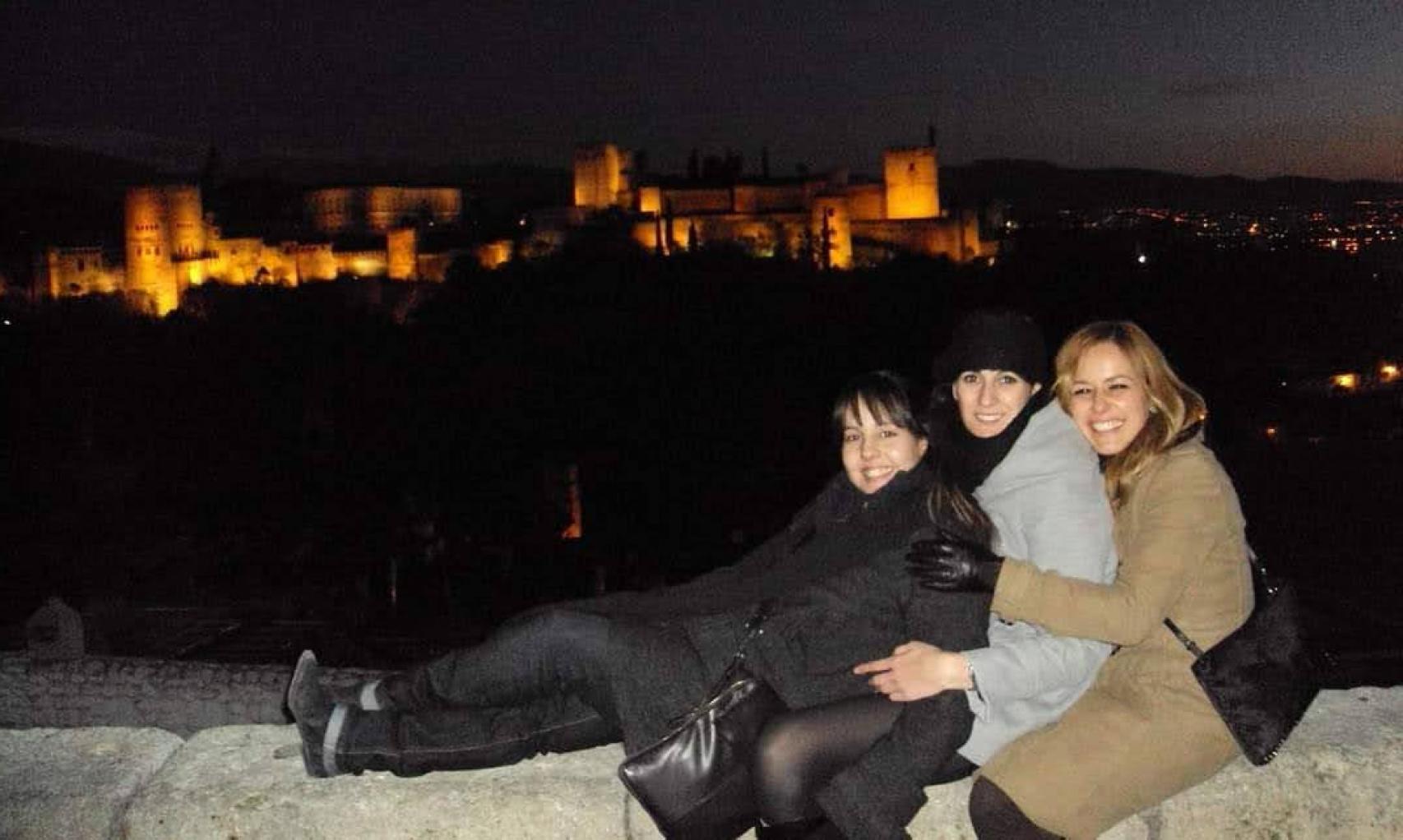 Alexia, Nuria y Violeta. Granada 2013