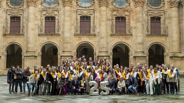 Encuentro récord de exalumnos en la Universidad Pontificia de Salamanca con la séptima promoción de Periodismo