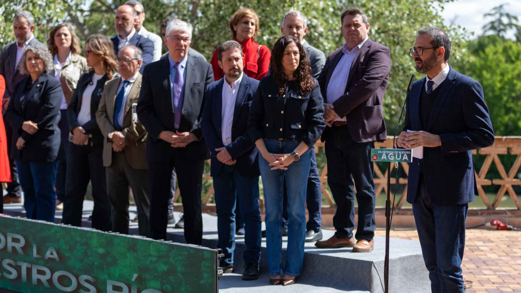 El PSOE de Castilla-La Mancha clama unido dignidad y justicia para el río Tajo