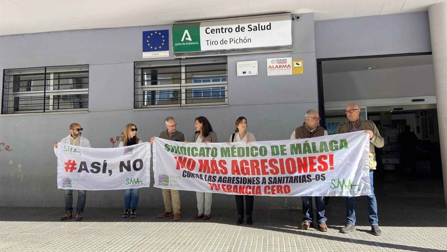 Denuncian agresiones de pacientes a dos médicos de centros de salud de Málaga capital