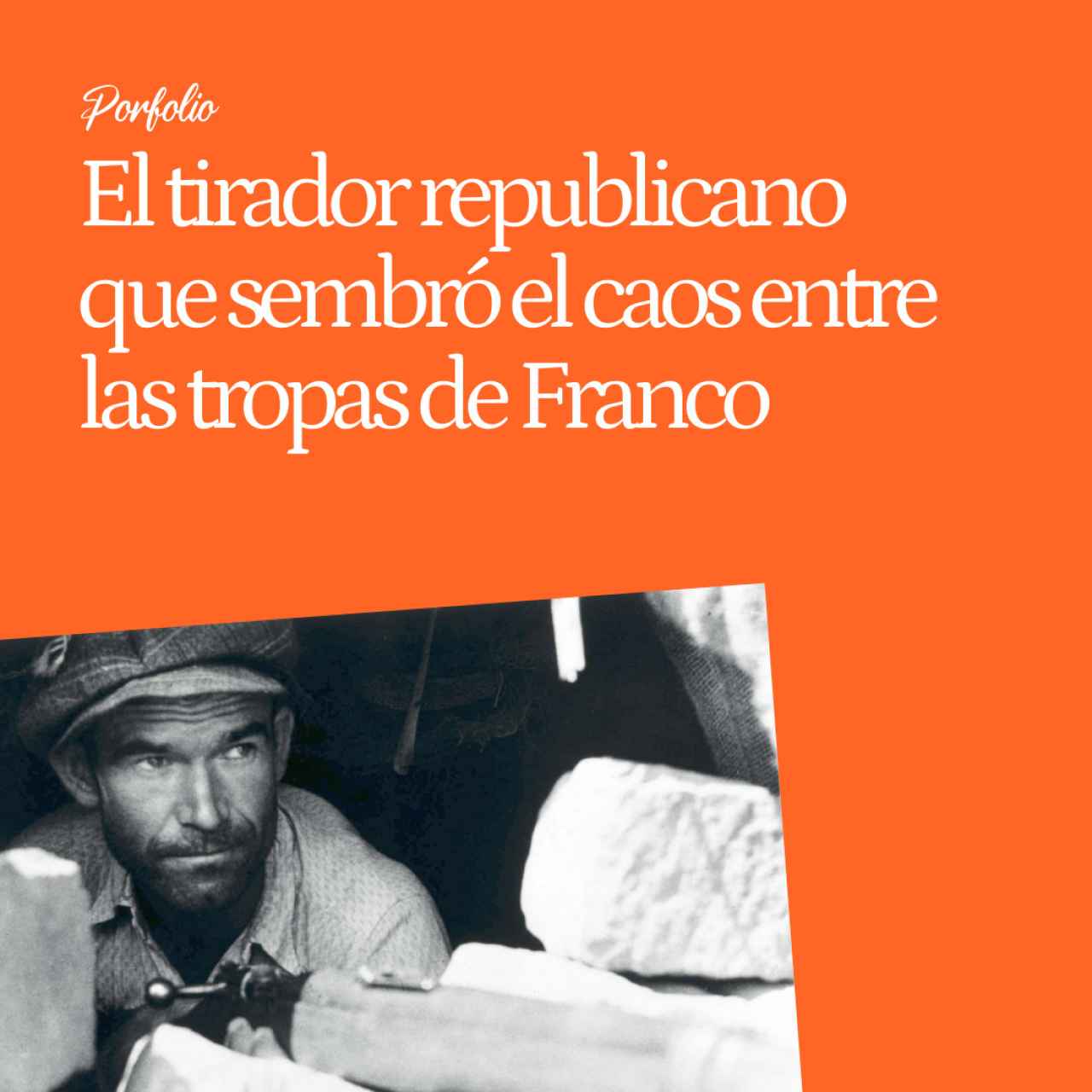 El 'Duende de Gózquez', el solitario francotirador 'rojo' que sembró el caos entre las tropas de Franco en el Jarama