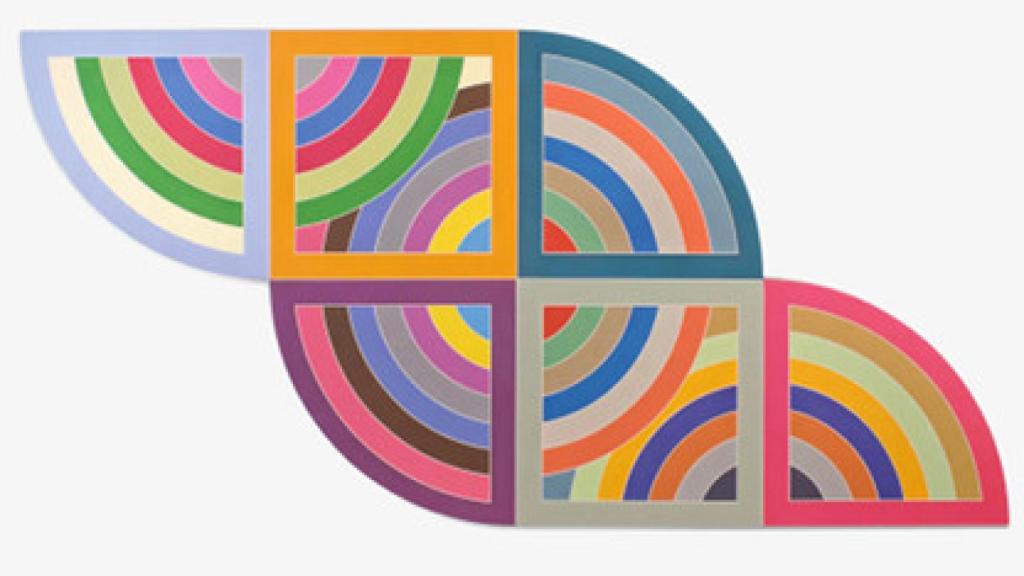 La obra 'Harran II', de Frank Stella