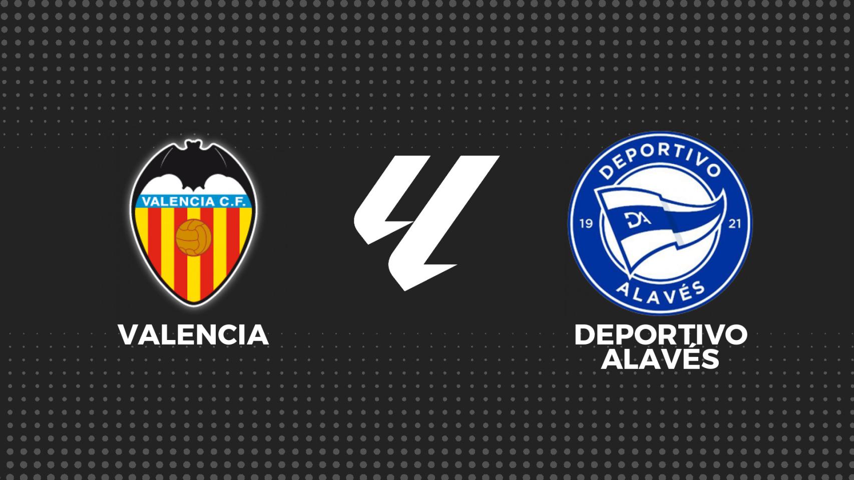 Valencia - Alavés, La Liga en directo