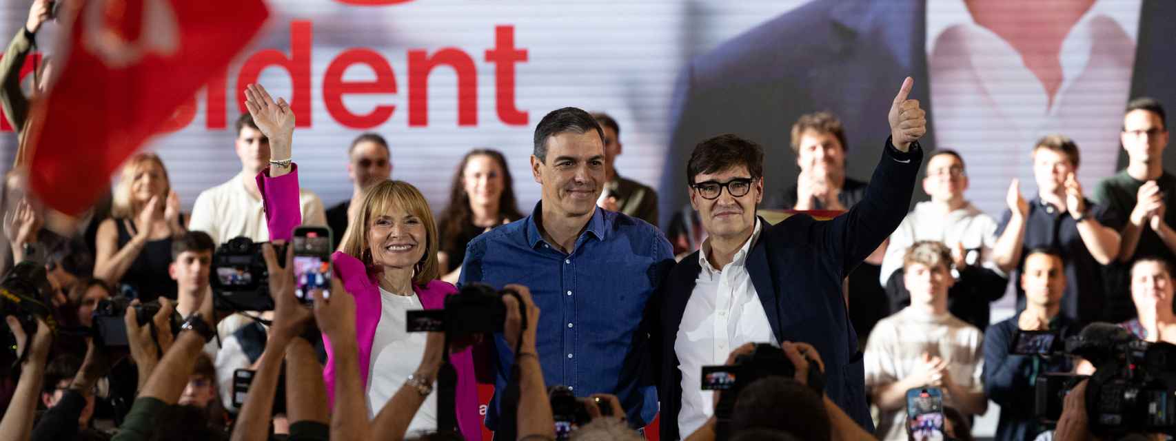 Actualidad política, en directo | Sánchez, Feijóo y Abascal arropan a sus candidatos hoy en la campaña de las elecciones catalanas