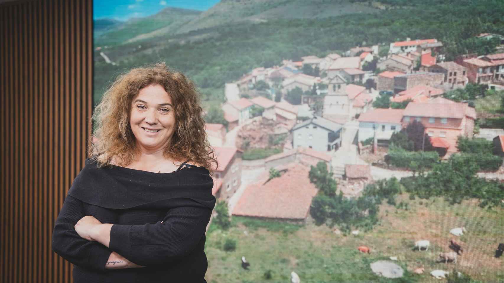 Eva Gallego, alcaldesa de Madarcos.