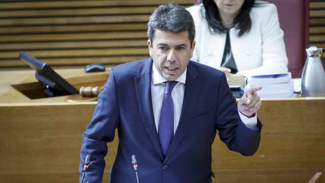 Carlos Mazón, en el parlamento valenciano. José Cuéllar / Corts Valencianes