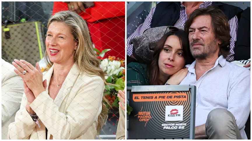 De la emoción de Anne Igartiburu al amor de Santiago Pedraz y Elena Hormigos: cumbre de famosos en una histórica tarde de tenis
